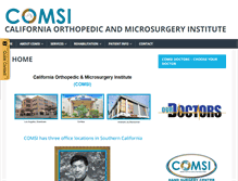 Tablet Screenshot of comsi.com